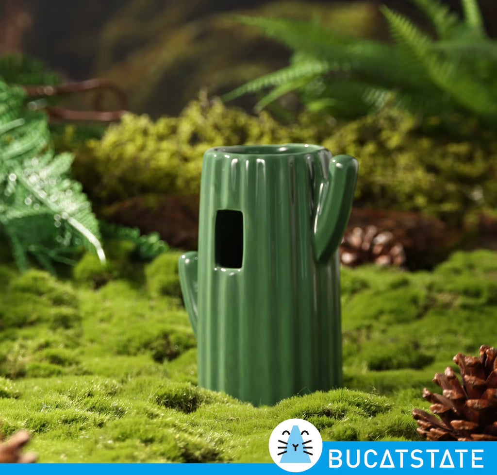 Bucatstate Cactus Water Bottle Holder for Small Animals