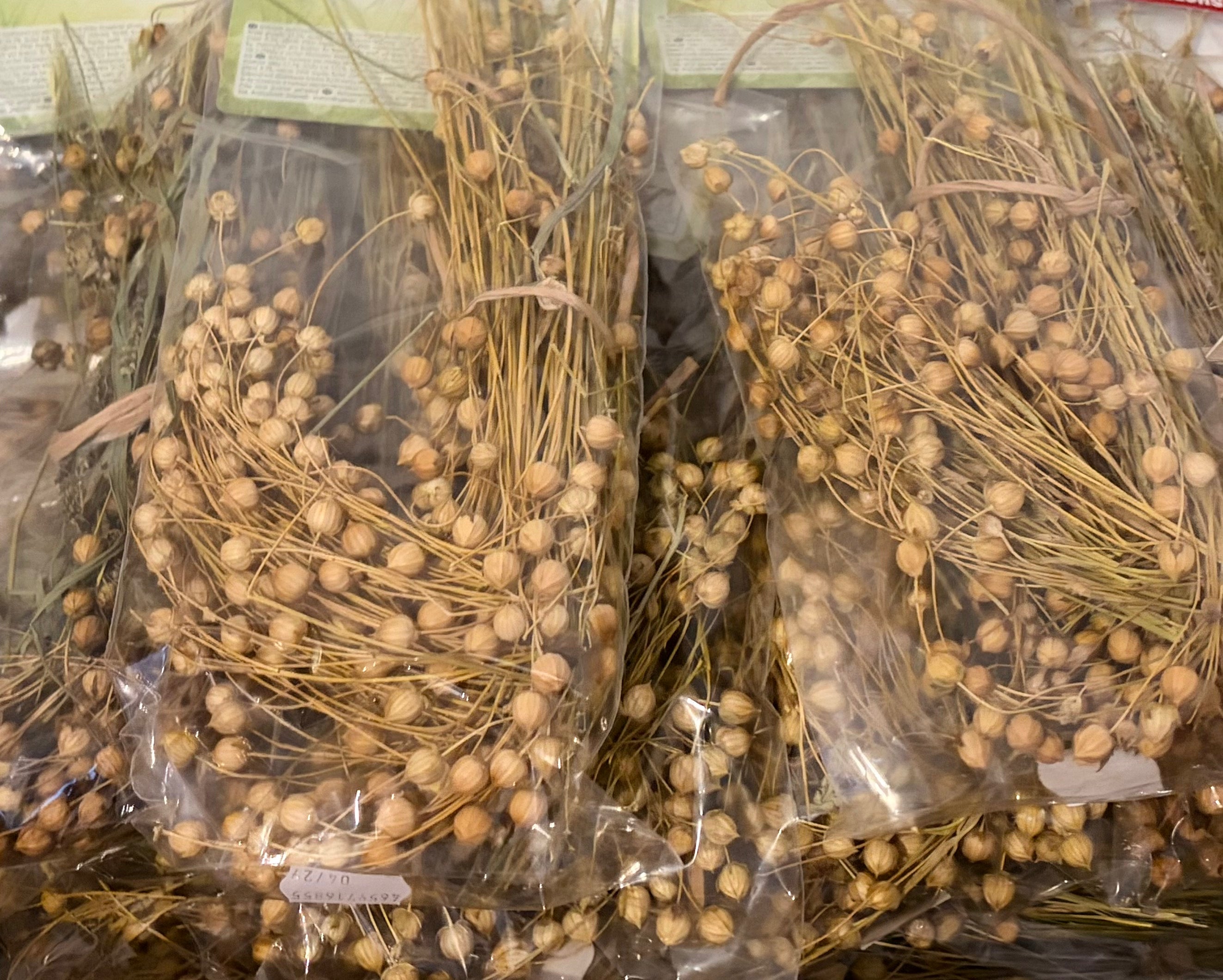 Flax Sprays for Small Animals | Sorted Flax