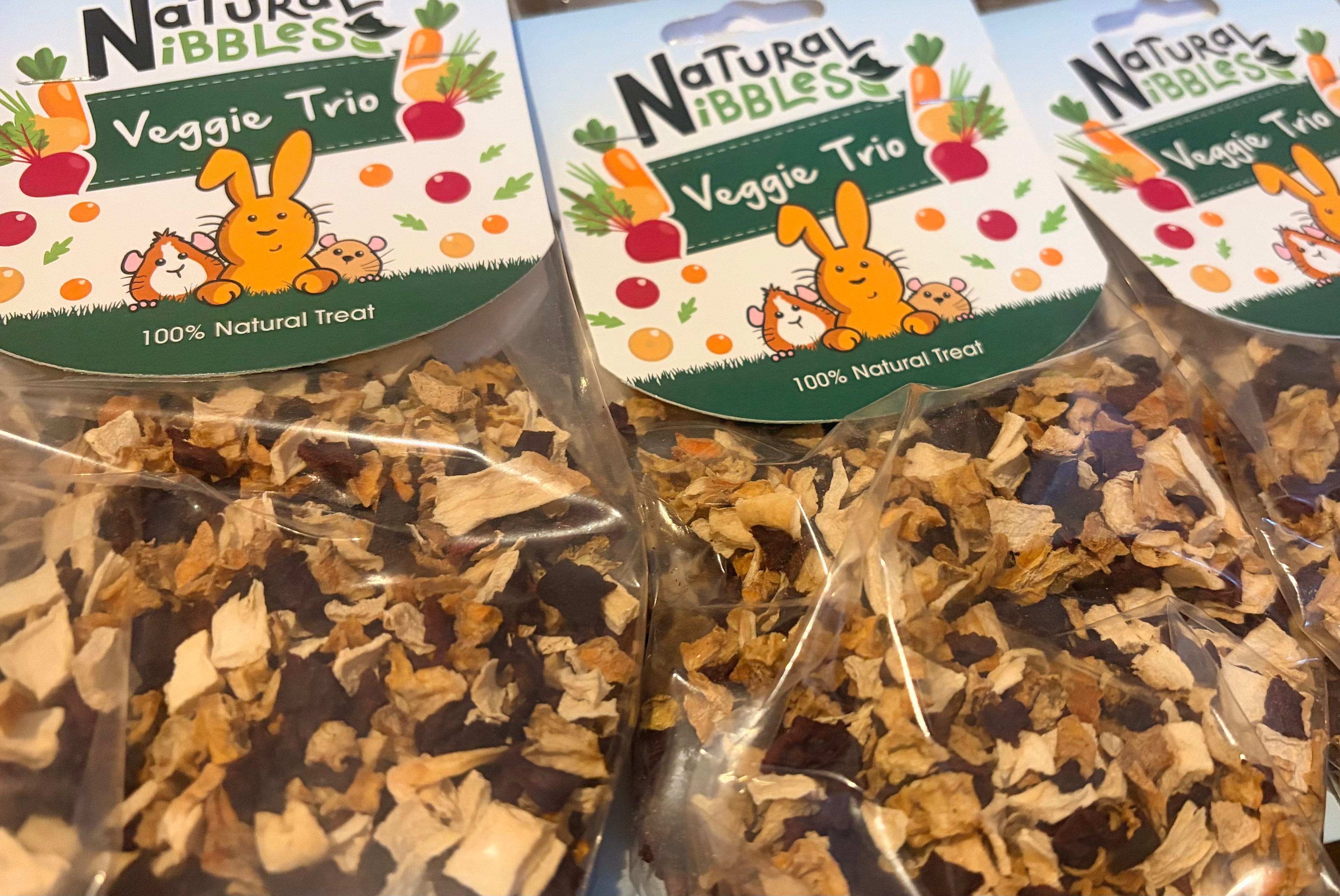Tasty Veggie Trio for Small Animals