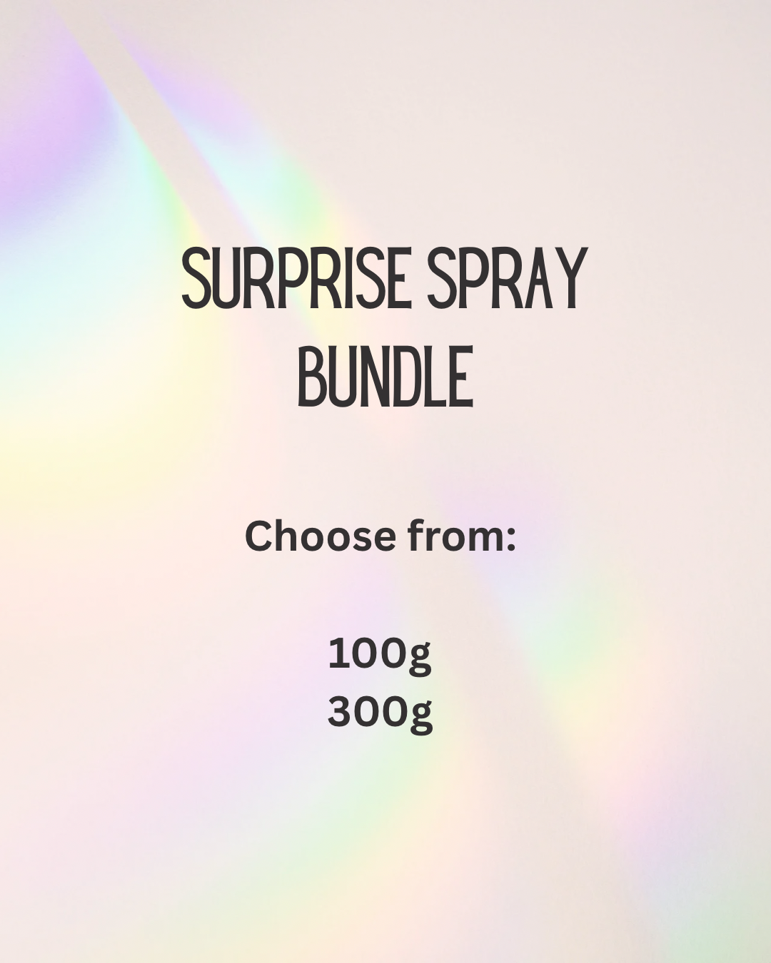 Surprise Spray Bundle for Hamsters