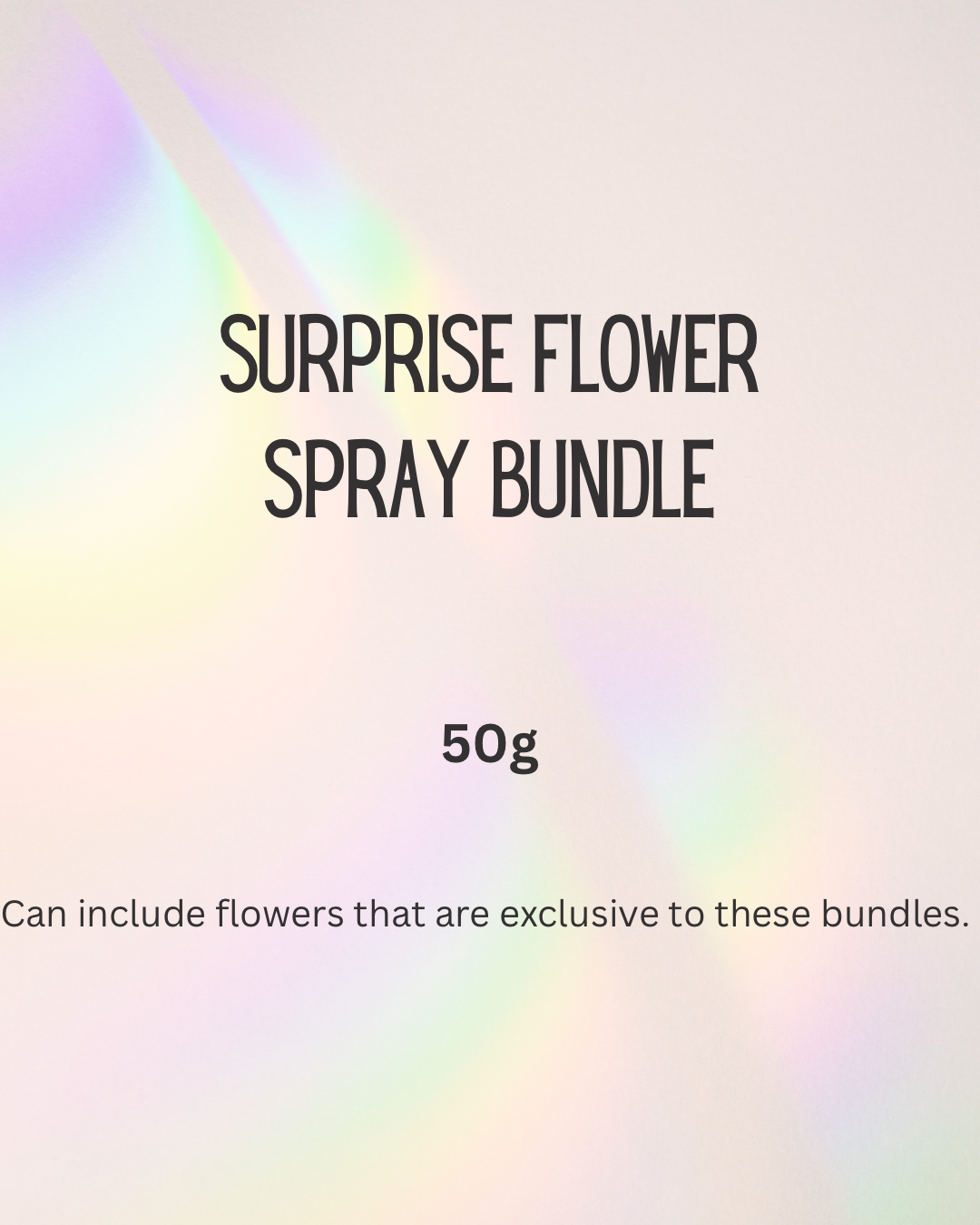 Surprise Flower Spray Bundle for Hamsters